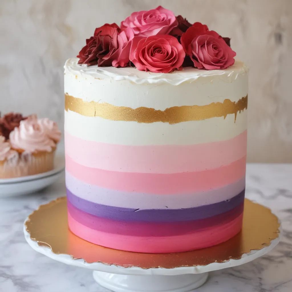 Amazing Ombre and Marble Cake Ideas