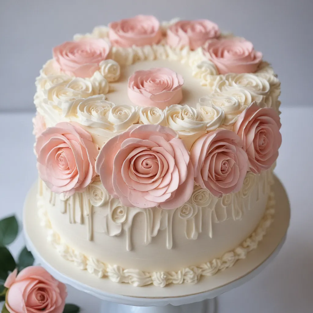 Breathtaking Buttercream Rose Cakes