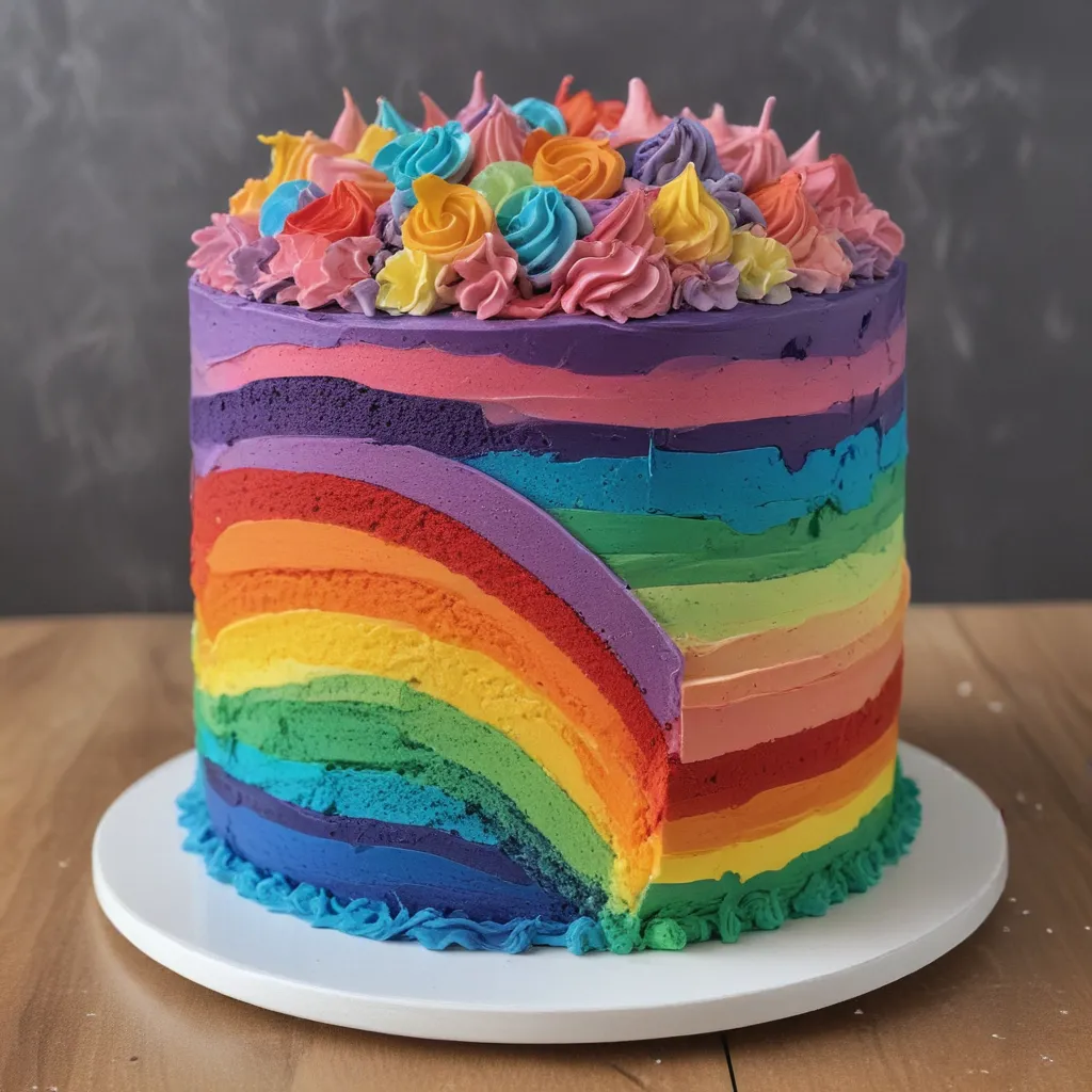 Bright and Vibrant Rainbow Cake Creations for Every Occasion