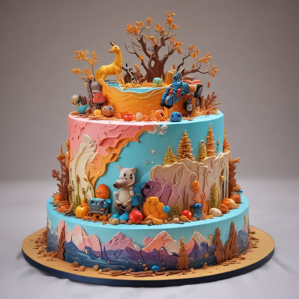 Cake Constructions: Transforming Cakes into 3D Artwork