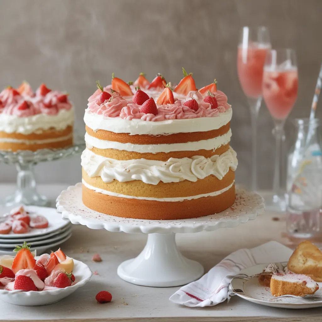 Cake and Punch for Sweet Showers: Make-Ahead Party Recipes