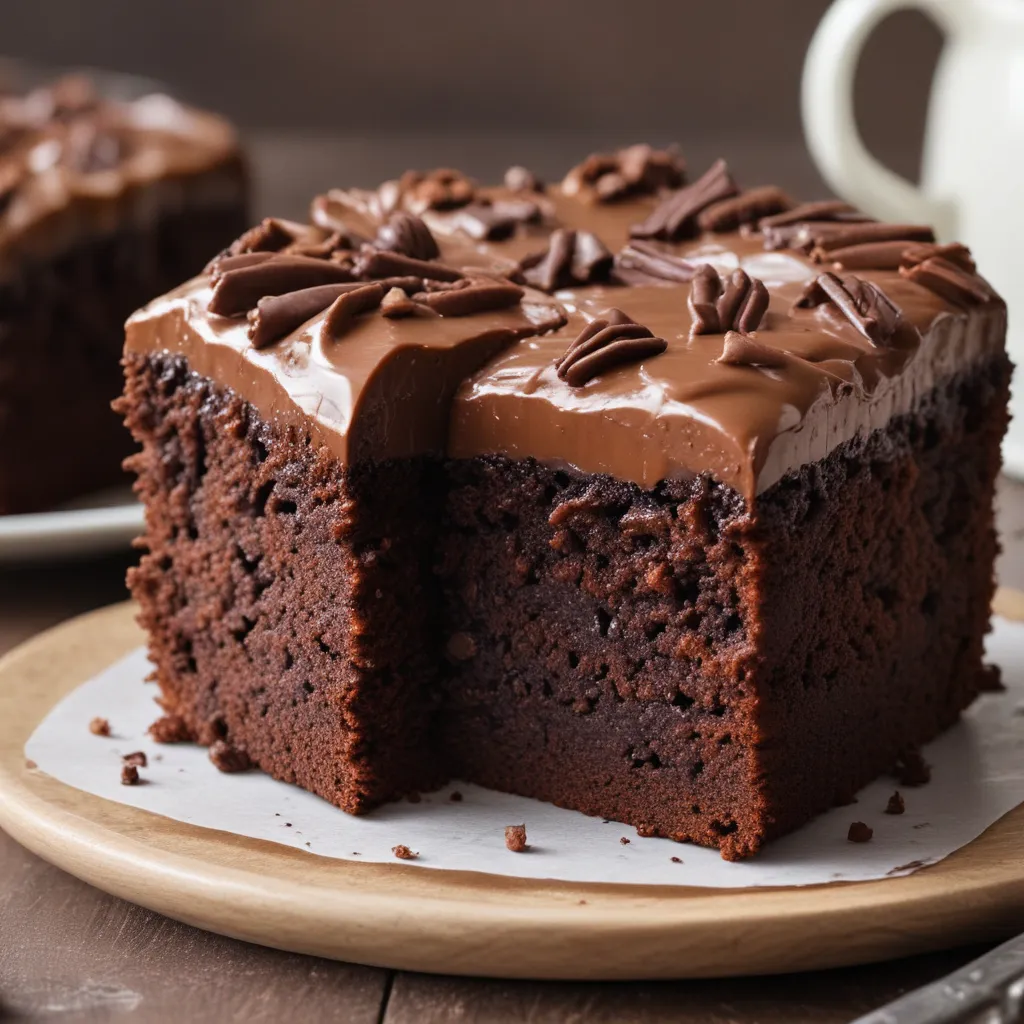 Chocolate Coffee Cake: Best of Both Worlds