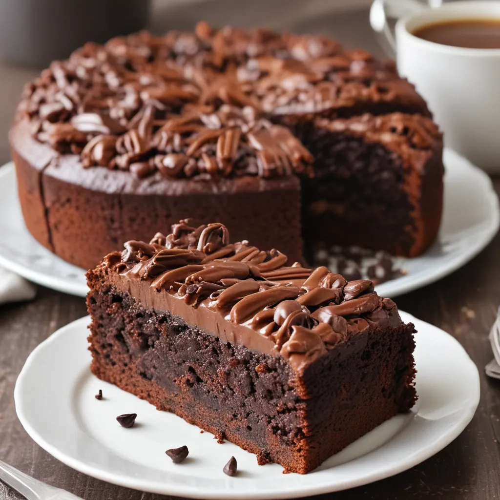 Chocolate Coffee Cake: The Best of Both Worlds