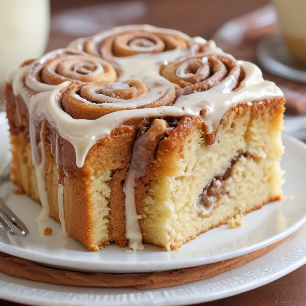 Cinnamon Roll Cake: A Sweet and Swirly Crowd Pleaser