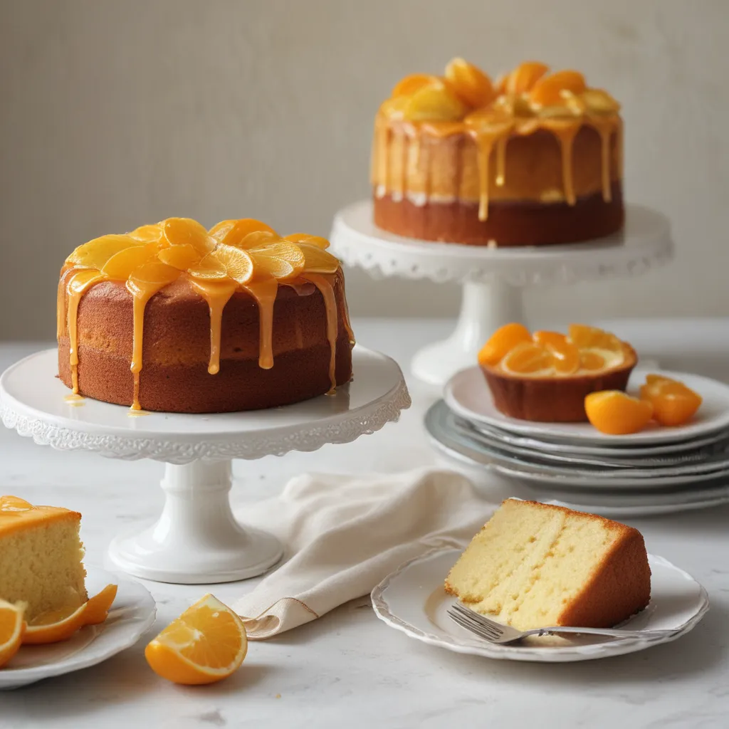 Citrus Cakes that Zing with Flavor
