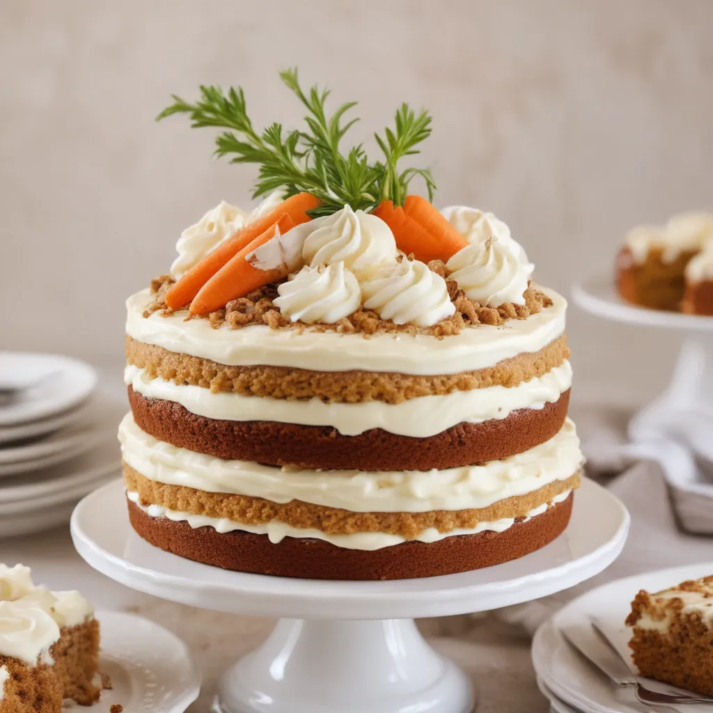 Crowd-Pleasing Carrot Cake with Cream Cheese Frosting
