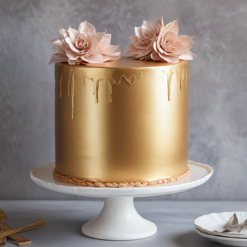 Dazzling Metallic Cakes: A Guide for Beginners