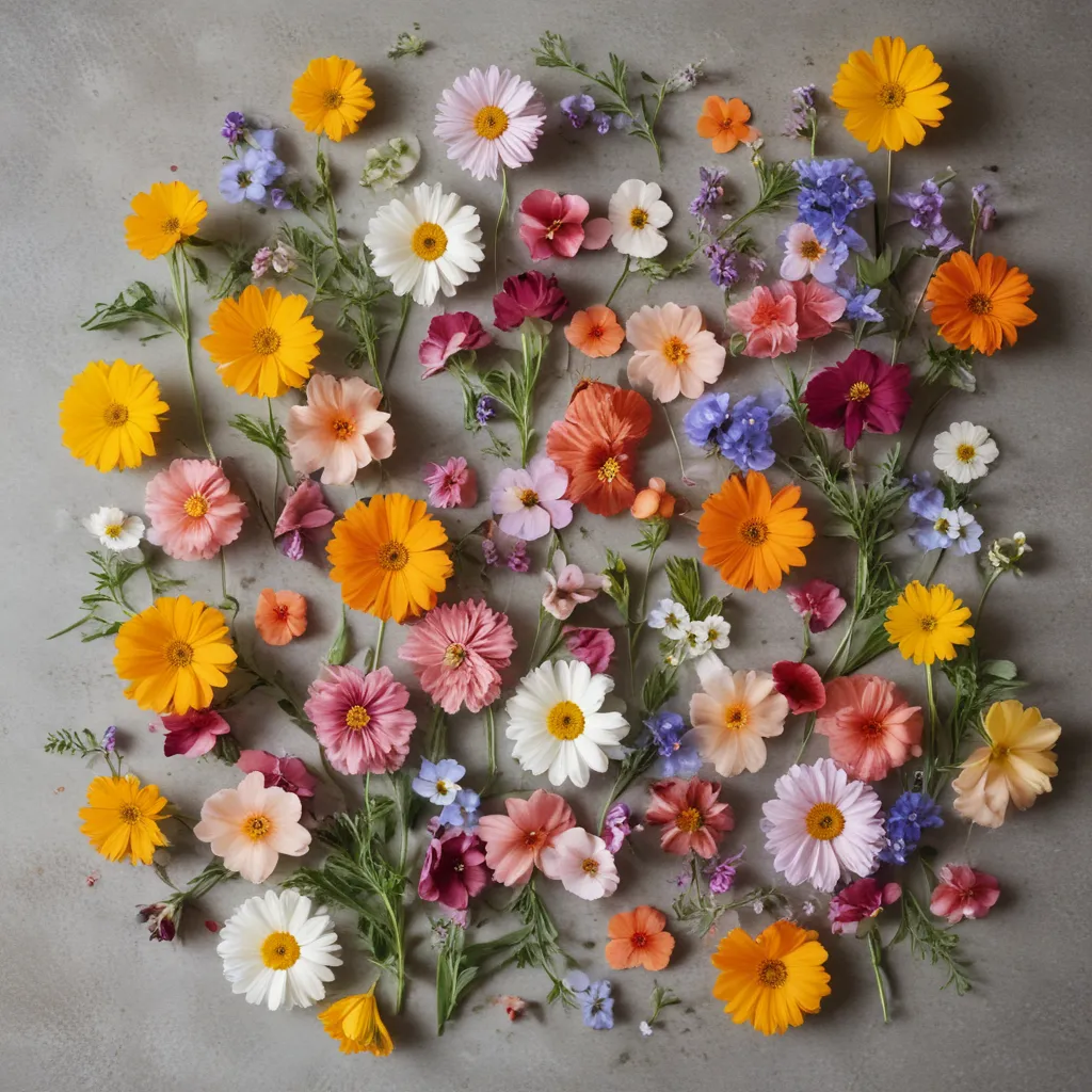 Decorating with Fresh Edible Flowers