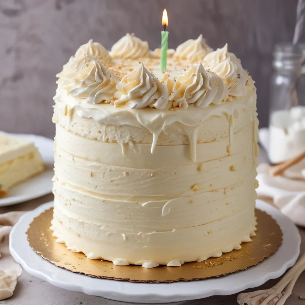 Delectable Vanilla Birthday Cake Recipe