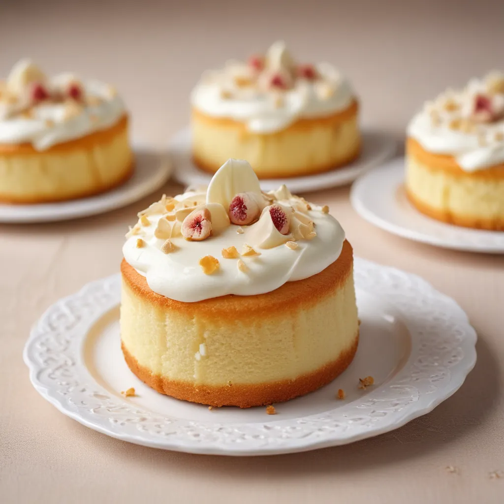 Delightful Vanilla Cakes with a Delicious Twist