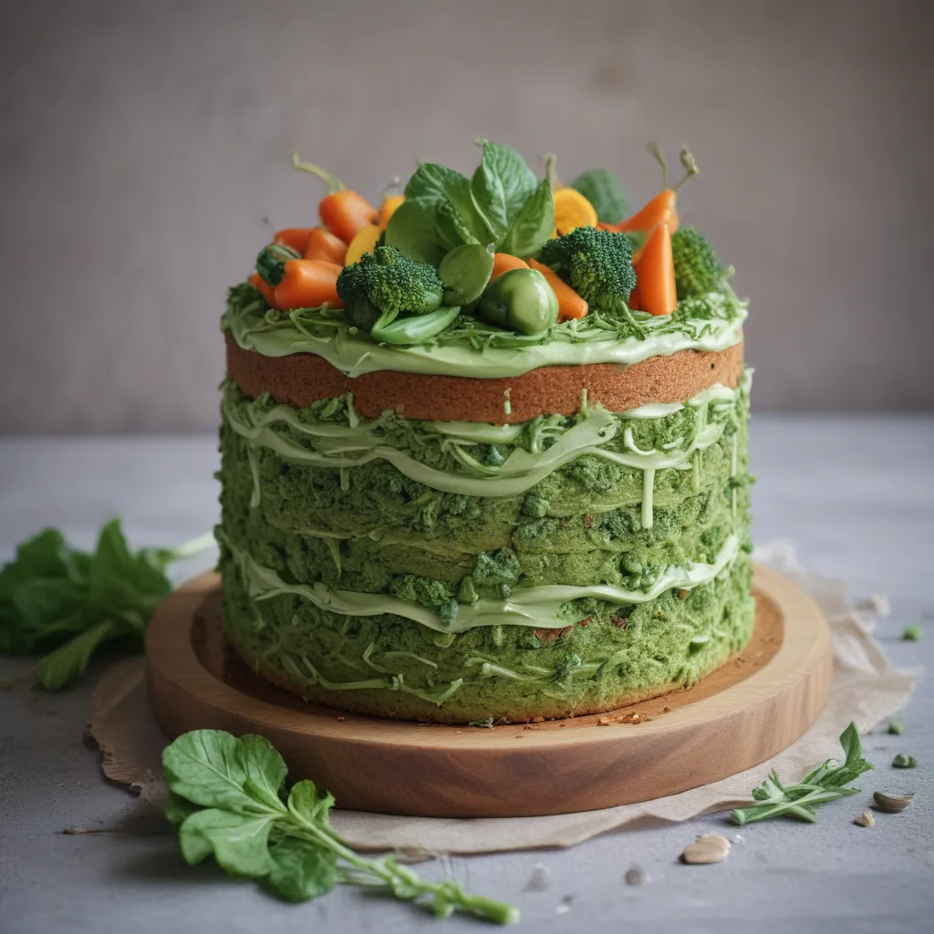 Eat Your Greens: Cakes with Vegetables as Surprise Ingredients