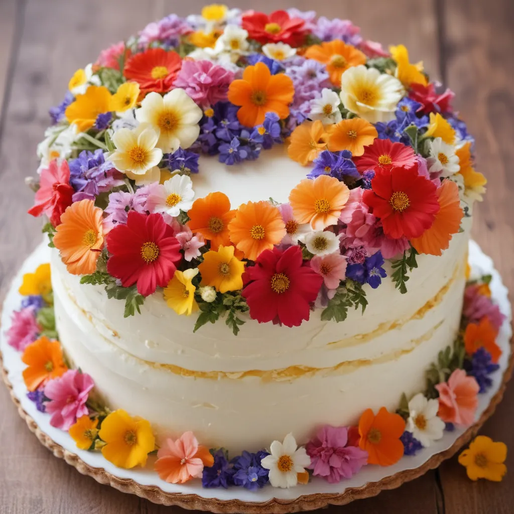 Edible Flowers to Beautify Your Cakes