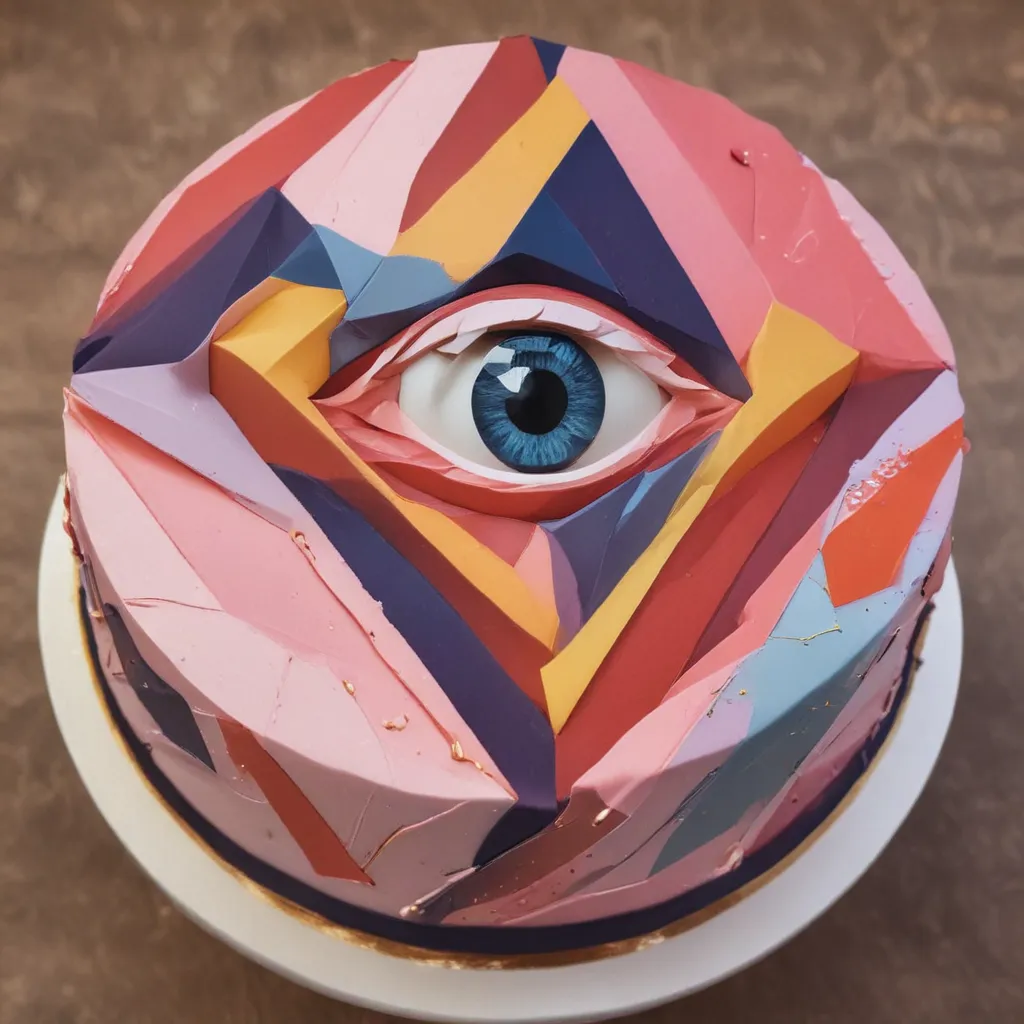 Eye-Popping Geometric Cake Designs