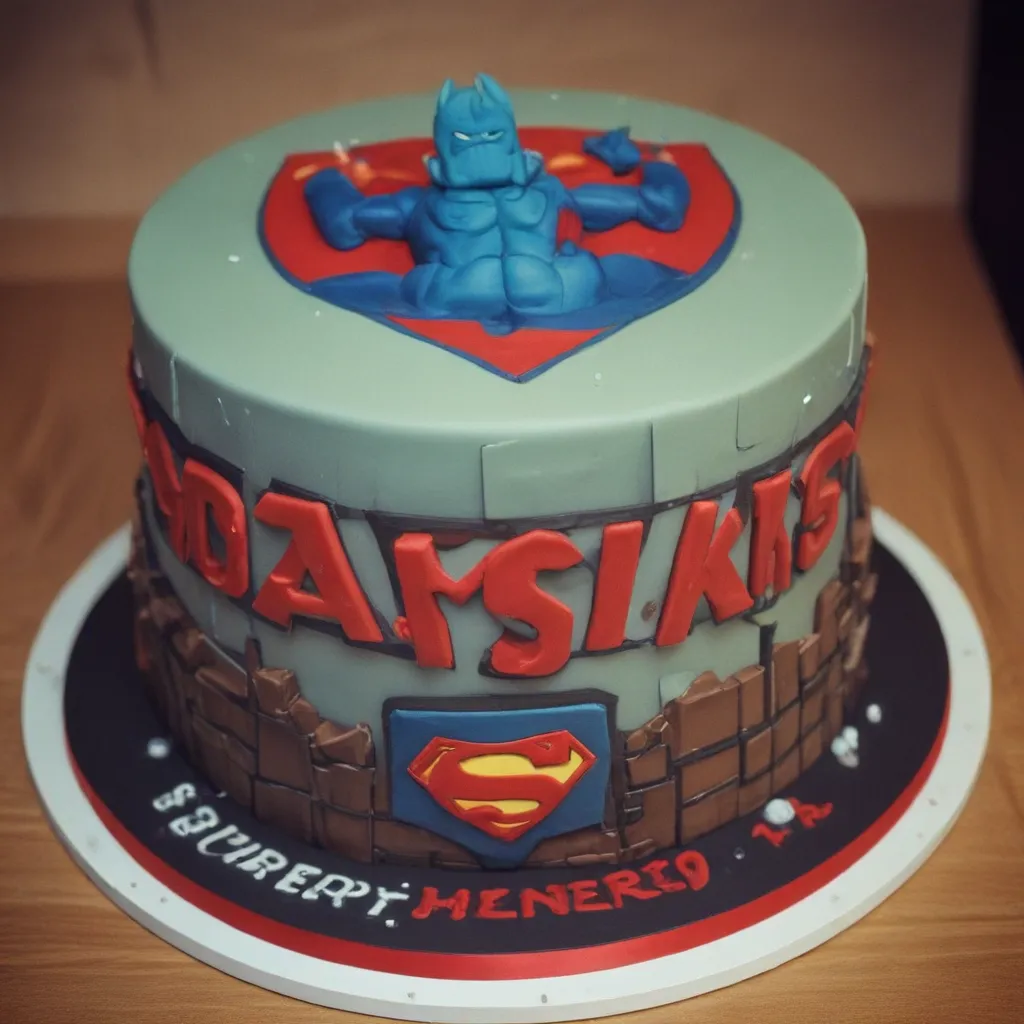 Geeky Cakes for Pop Culture Super Fans