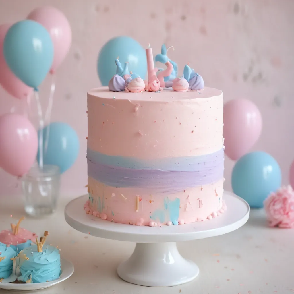 Gorgeous Cakes for Gender Reveal Parties