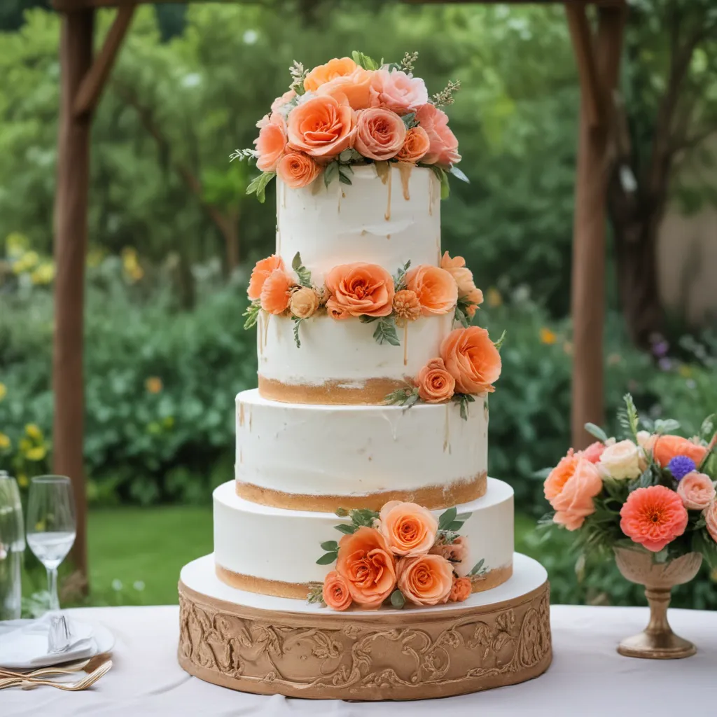 Gorgeous Wedding Cakes for Garden Ceremonies