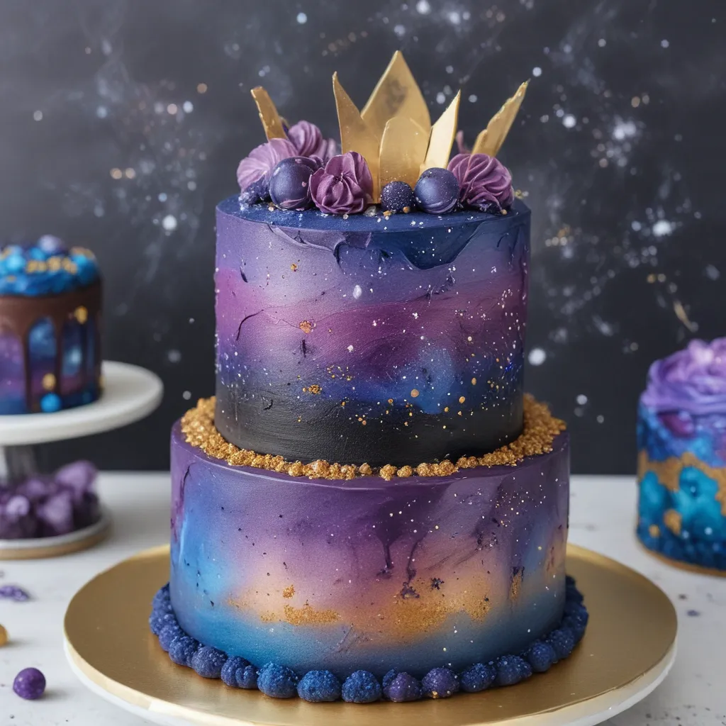 How to Make Magical Galaxy Cakes Your Guests Will Adore