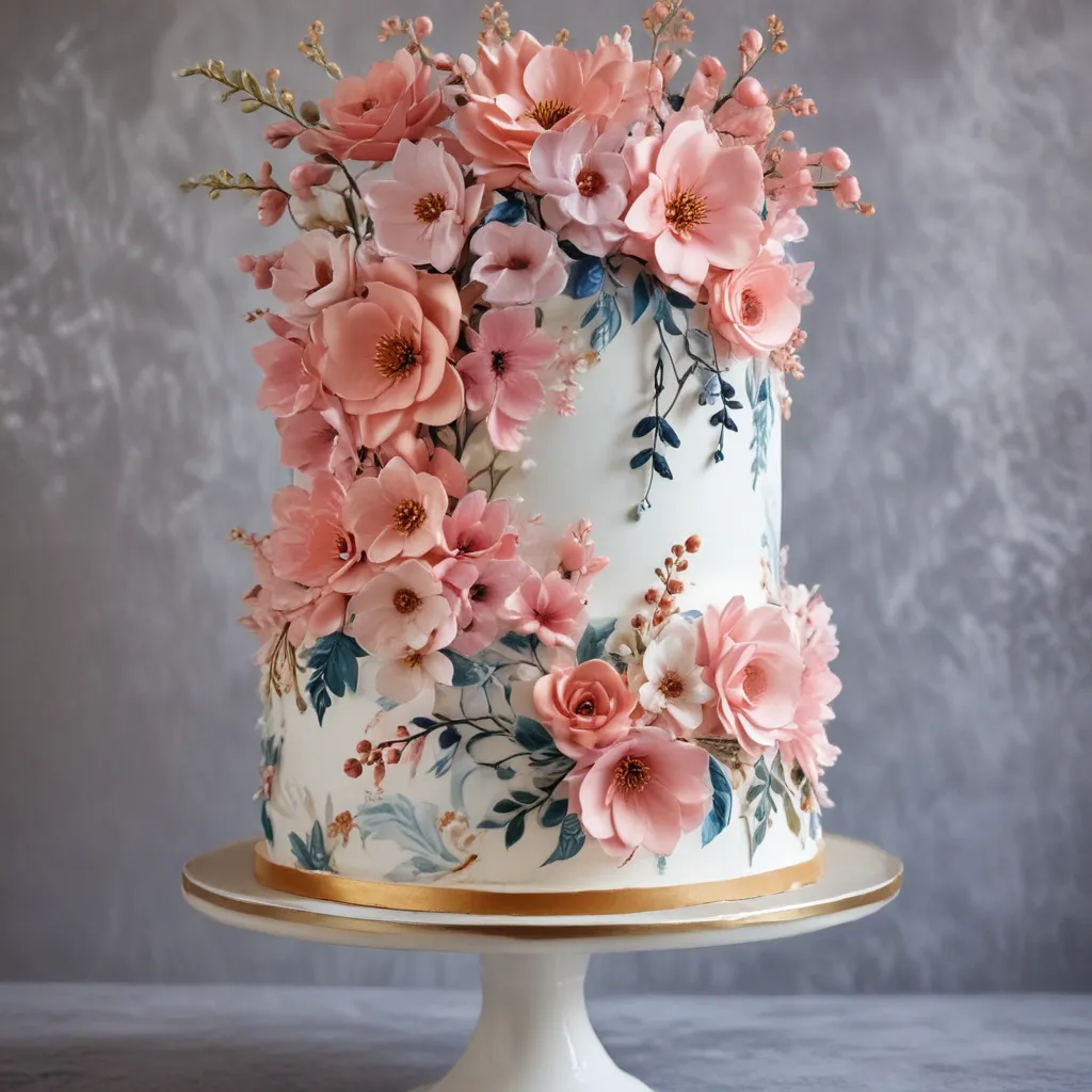 Incorporating Florals into Stunning Cake Designs