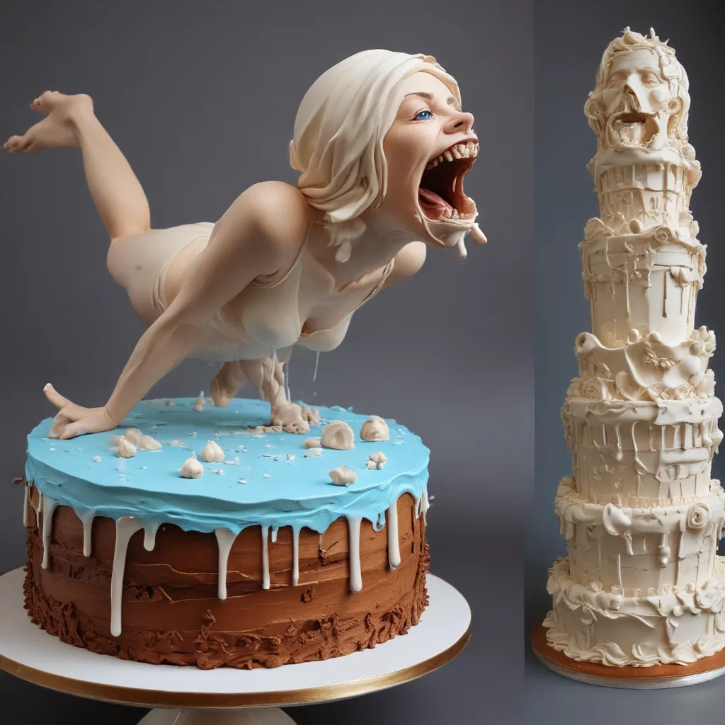 Jaw Dropping 3D Cake Sculptures and Gravity-Defying Creations