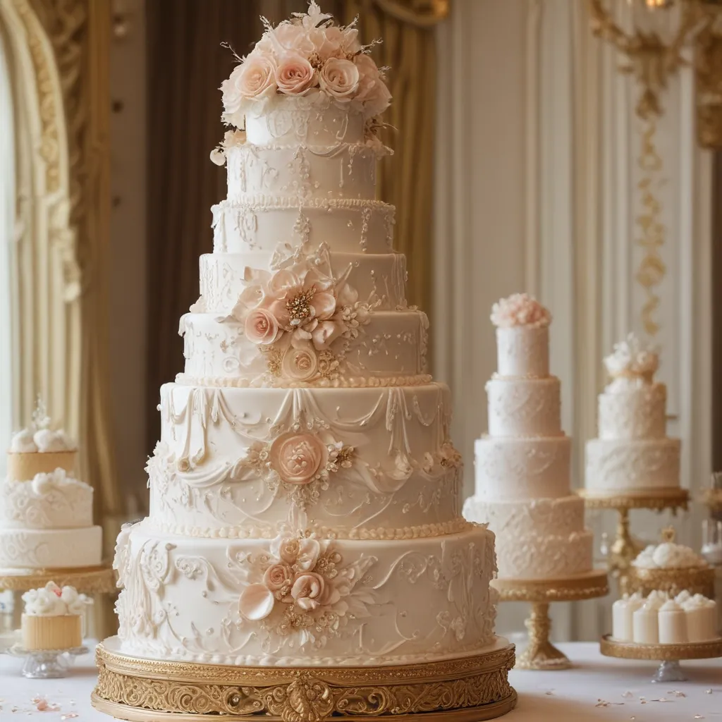 Lavish Wedding Cakes: Elaborate Styles for Grand Affairs