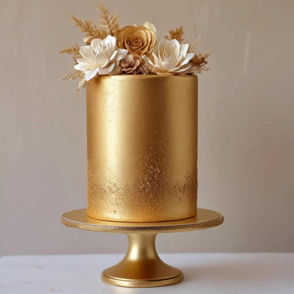 Luxe Gold & Glitter Cakes: For Special Occasions