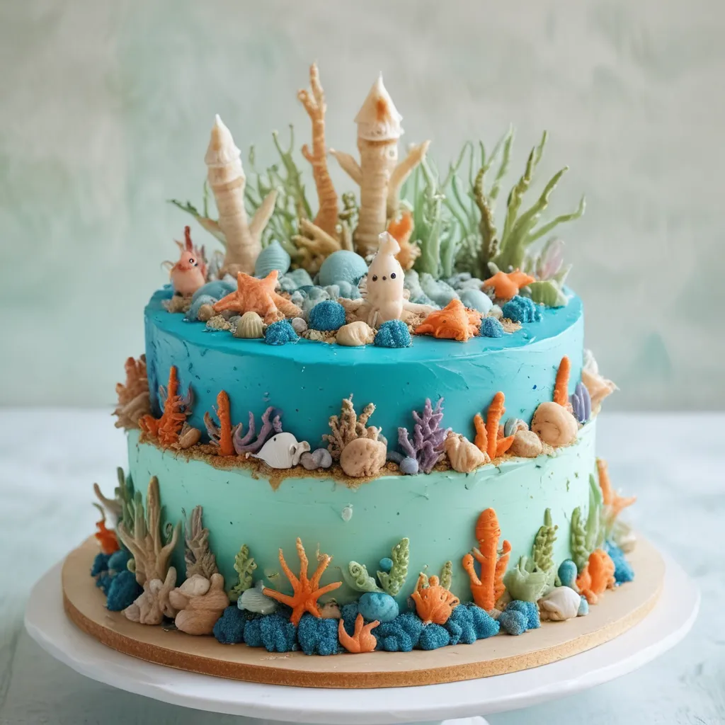 Make a Splash with Under-the-Sea Cakes