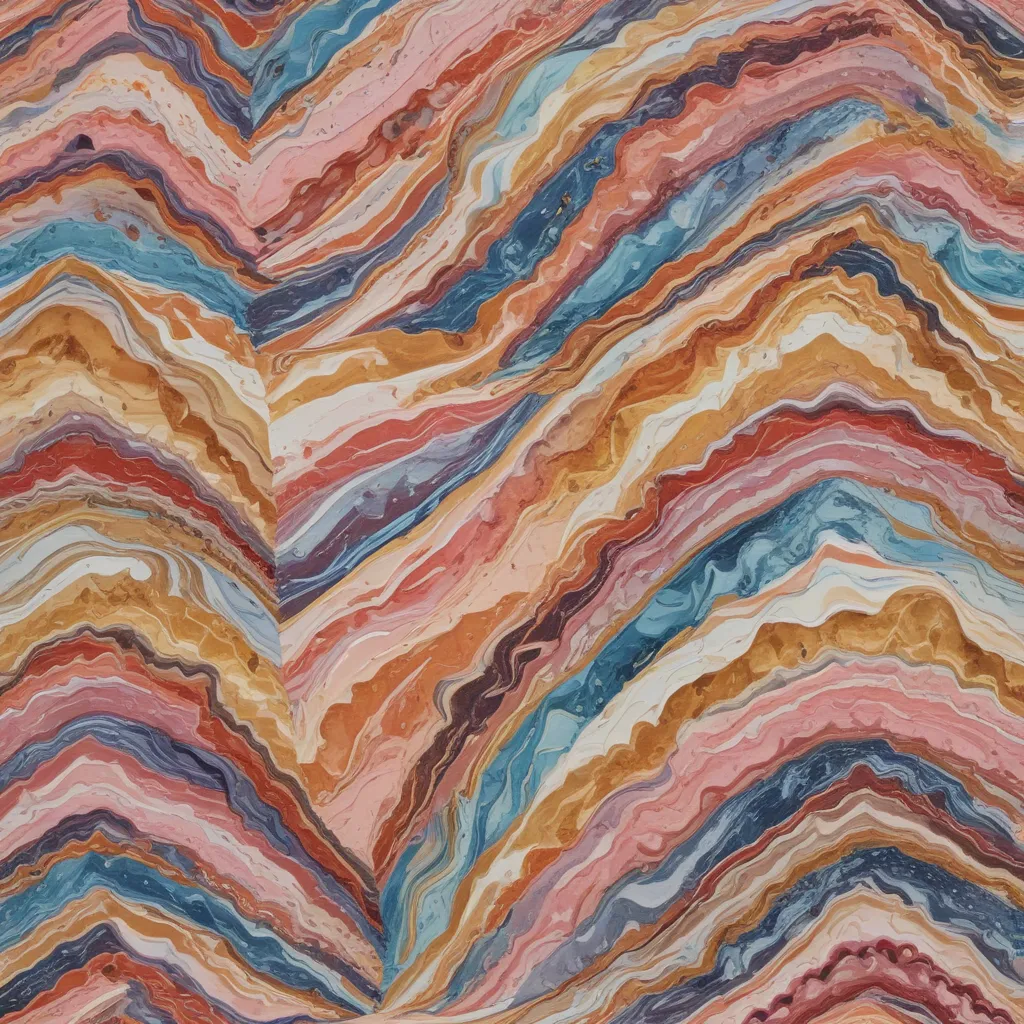Marbled Marvels: Mesmerizing Patterned Cake Creations
