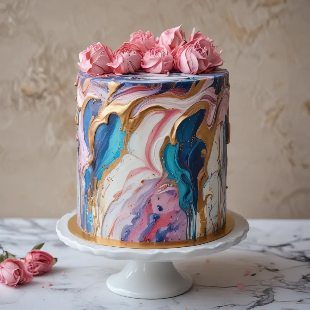 Marvelous Modern Marbled Cake Creations