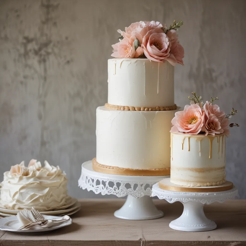 Mixing Vintage Cake Styles with Modern Decor Techniques