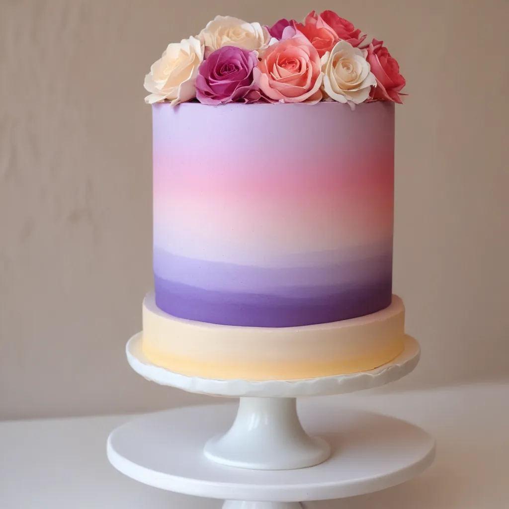 Obsessed with Ombre: Color Gradient Cake Techniques