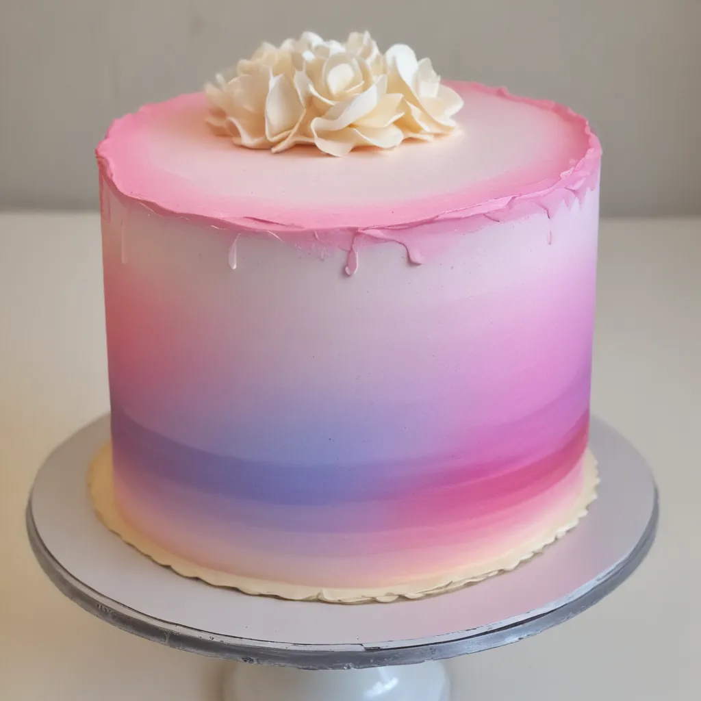 Ombre Cakes for Gradients and Color Fades
