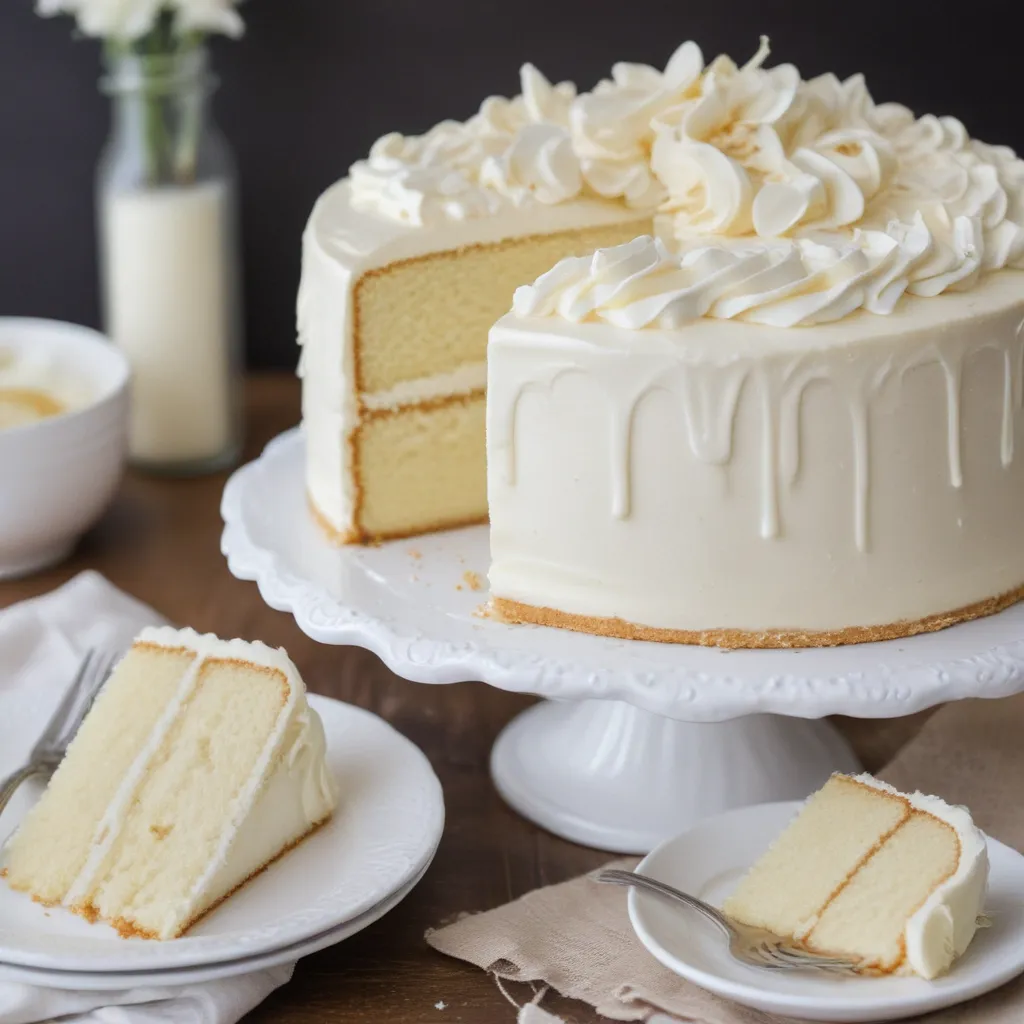 Our Favorite Homemade Vanilla Cake Recipe