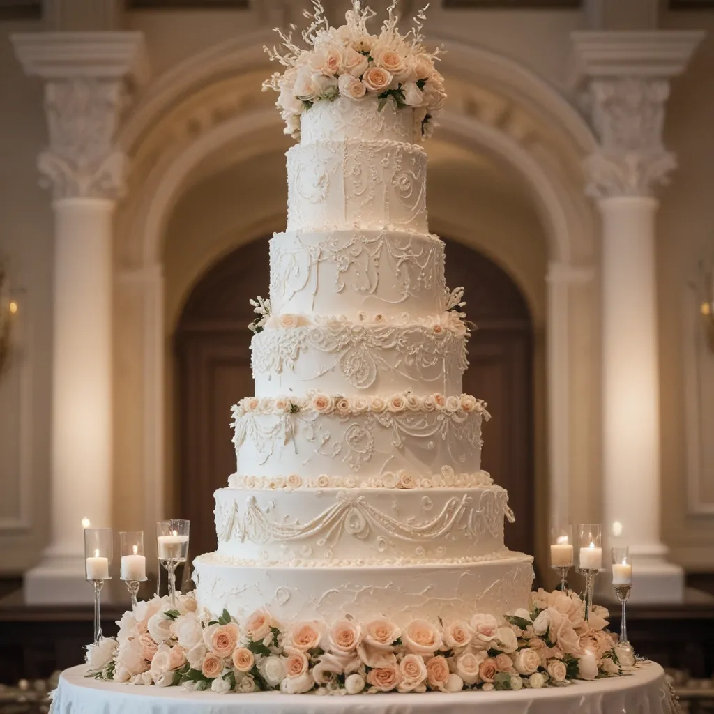 Over-the-Top Decor: How We Create Dramatic Wedding Cakes