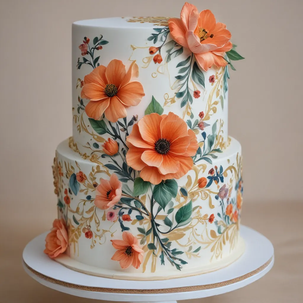 Painted Perfection: Hand-Painted Cakes are Baked Masterpieces
