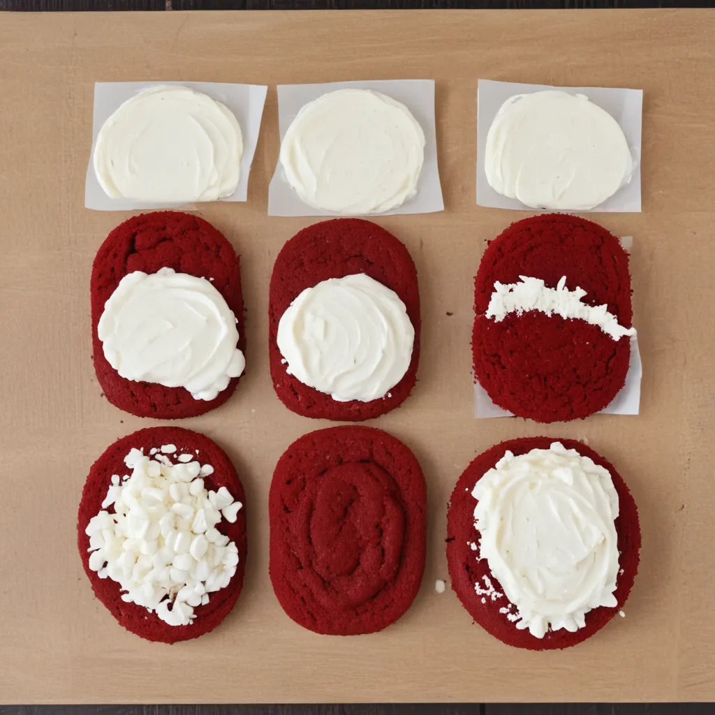 Red Velvet Cake Deconstructed