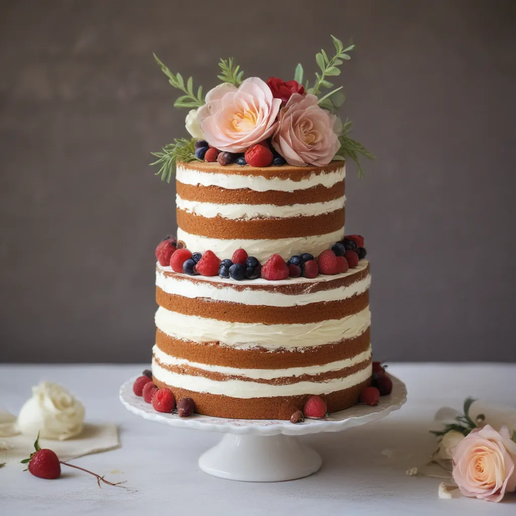 Rise of the Naked Cake: The Unfrosted Cake Trend