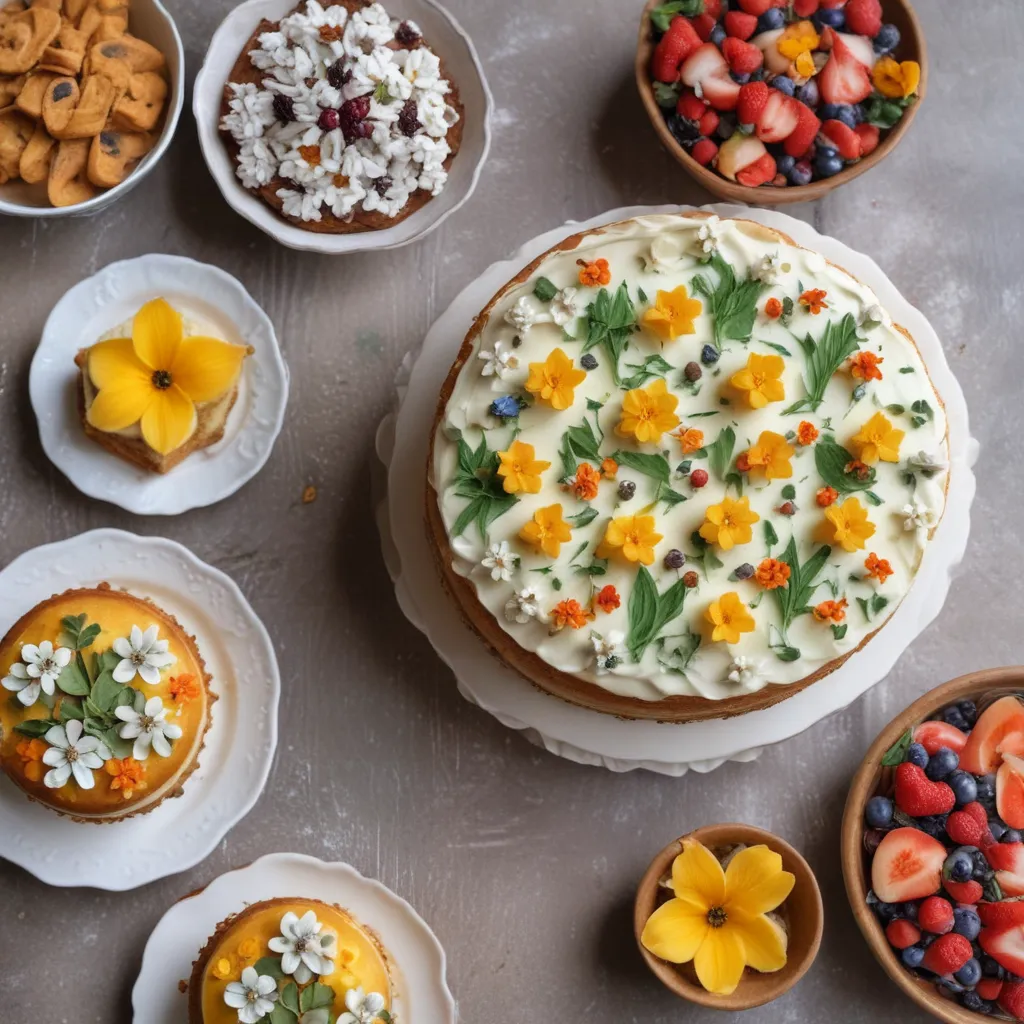Seasonal Cakes and Fillings for Spring