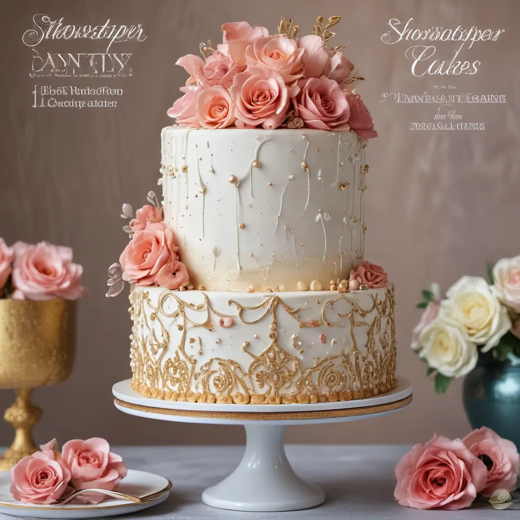 Showstopper Cakes: Dramatic Designs for Special Occasions