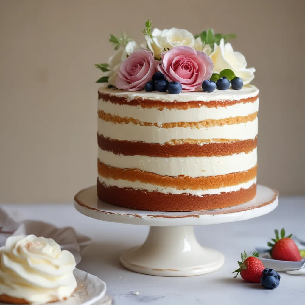 Simple Semi-Naked Cakes: Unfrosted and Elegantly Understated