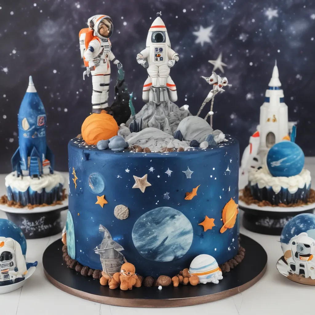 Space-Themed Cakes for Future Astronauts