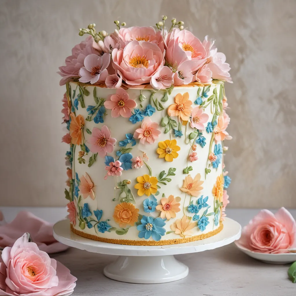 Stunning Spring Cakes: Fresh Floral Designs and Flavors