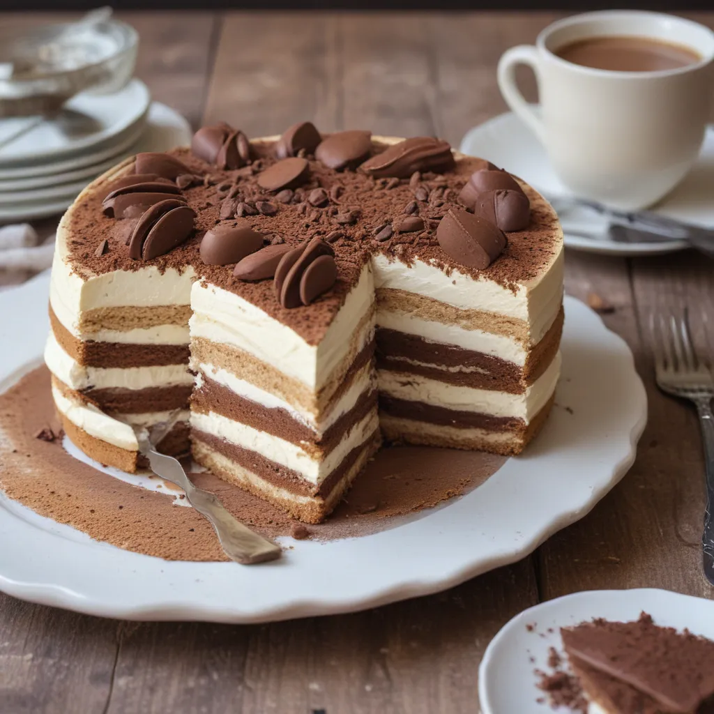 Tiramisu Torte: Coffee, Cocoa and Mascarpone Mousse Perfection
