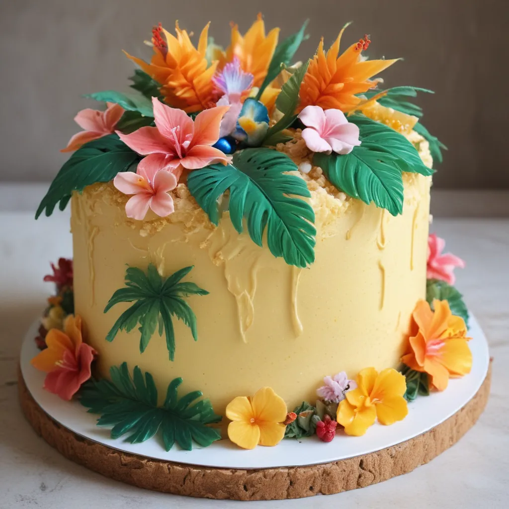 Tropical Paradise Cakes