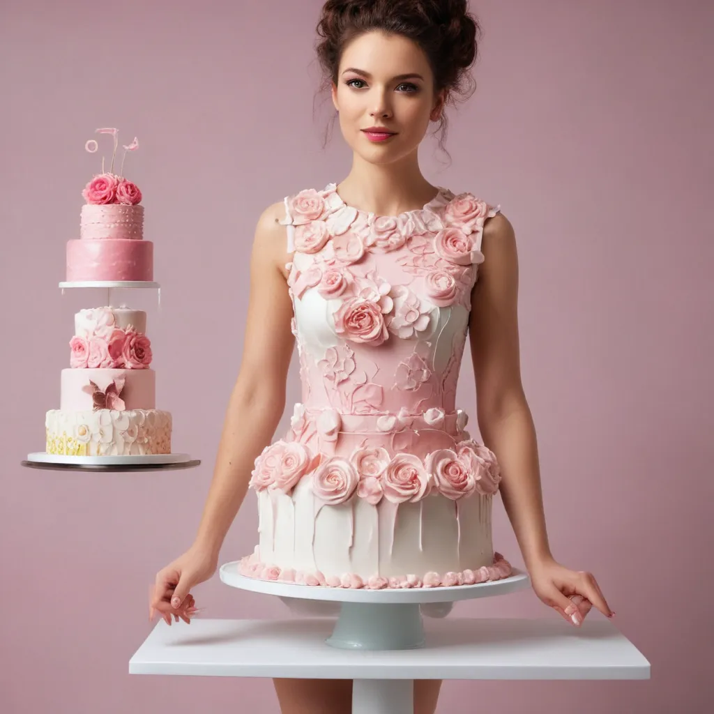 Turning Cakes into Wearable Fashion