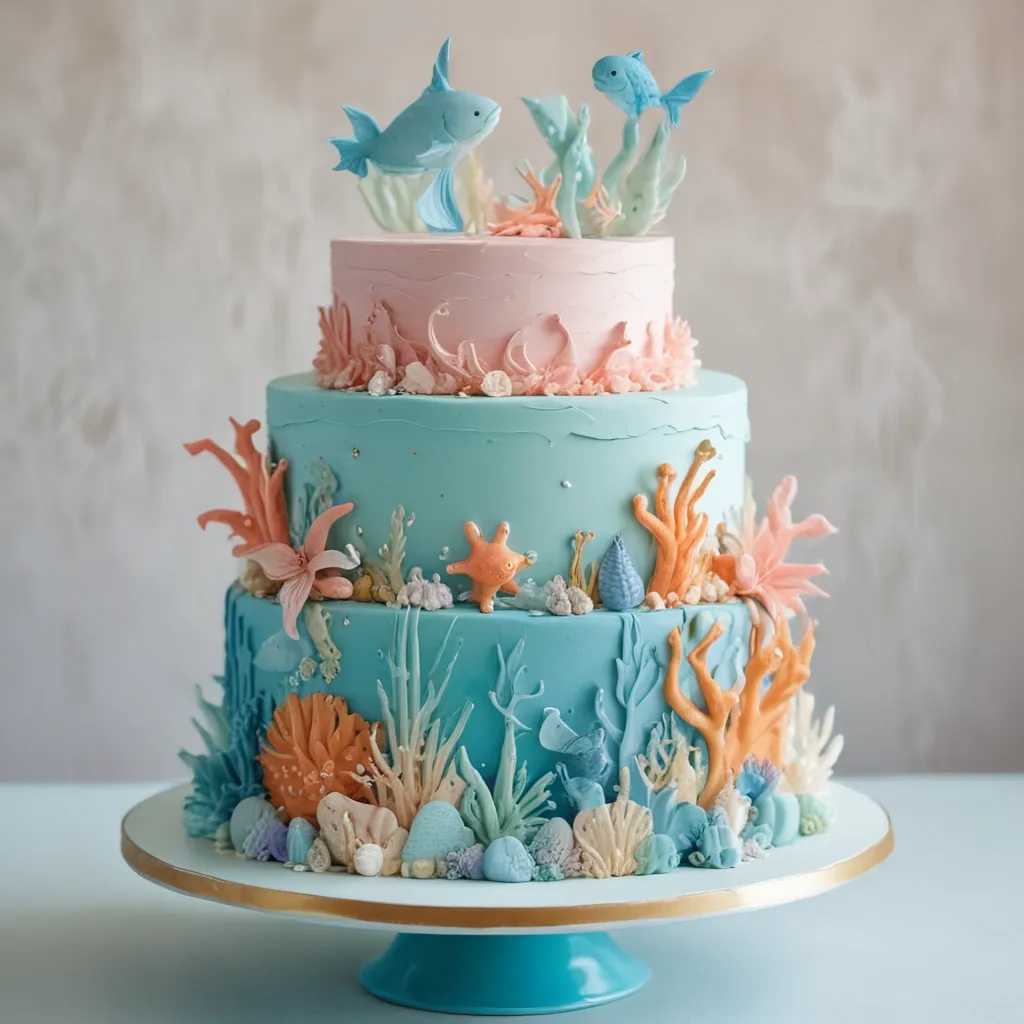 Under the Sea: Whimsical Aquatic-Themed Cake Designs