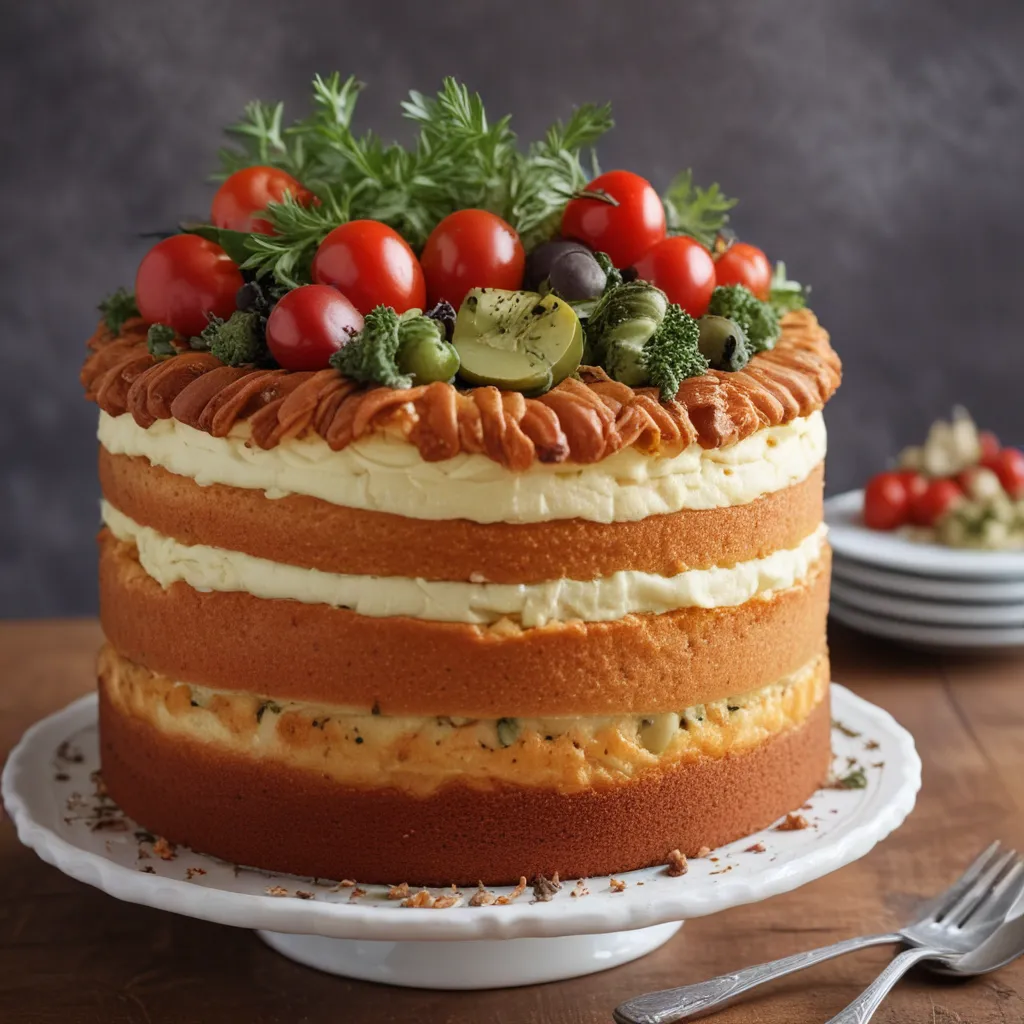 Unexpected Flavors: Savory Cake Creations