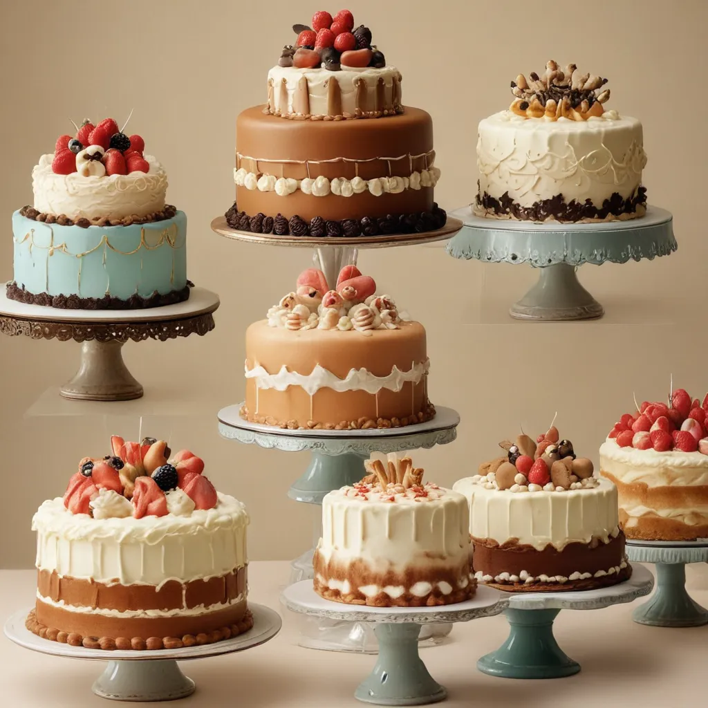 Vintage Cakes: Old School Styles Make a Comeback